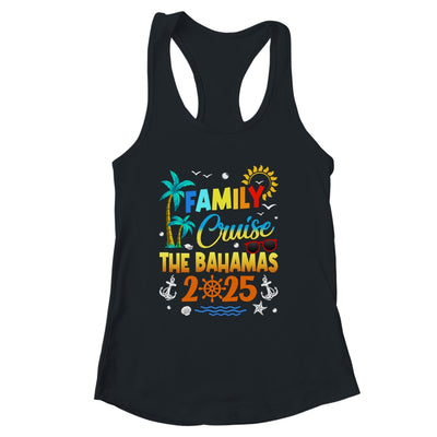 Family Cruise The Bahamas 2025 Summer Matching Vacation Shirt & Tank Top | siriusteestore