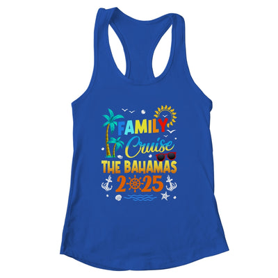 Family Cruise The Bahamas 2025 Summer Matching Vacation Shirt & Tank Top | siriusteestore