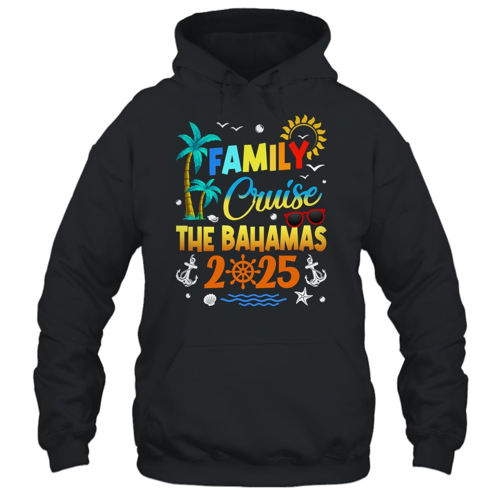 Family Cruise The Bahamas 2025 Summer Matching Vacation Shirt & Tank Top | siriusteestore