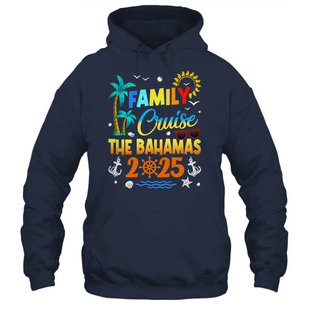 Family Cruise The Bahamas 2025 Summer Matching Vacation Shirt & Tank Top | siriusteestore