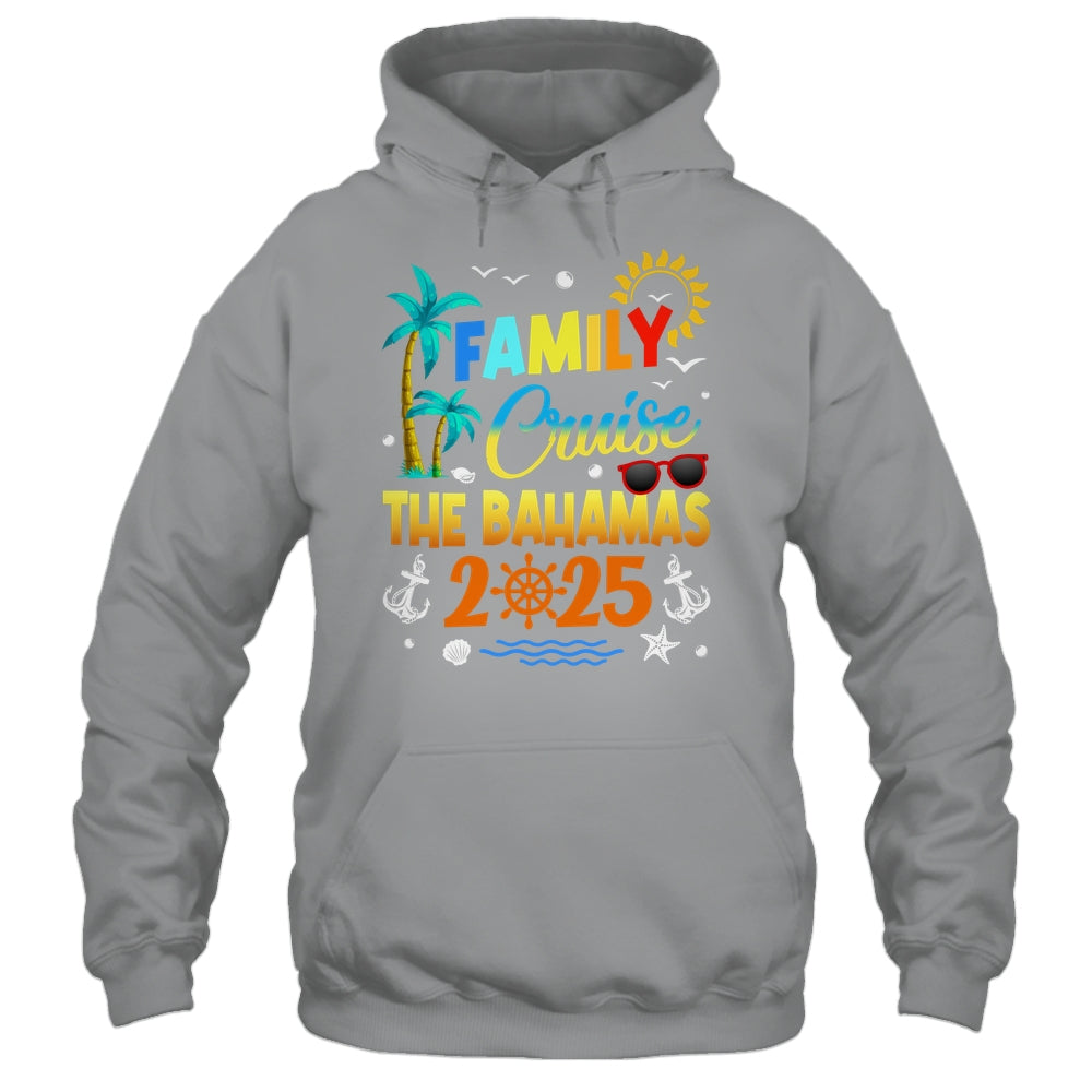 Family Cruise The Bahamas 2025 Summer Matching Vacation Shirt & Tank Top | siriusteestore