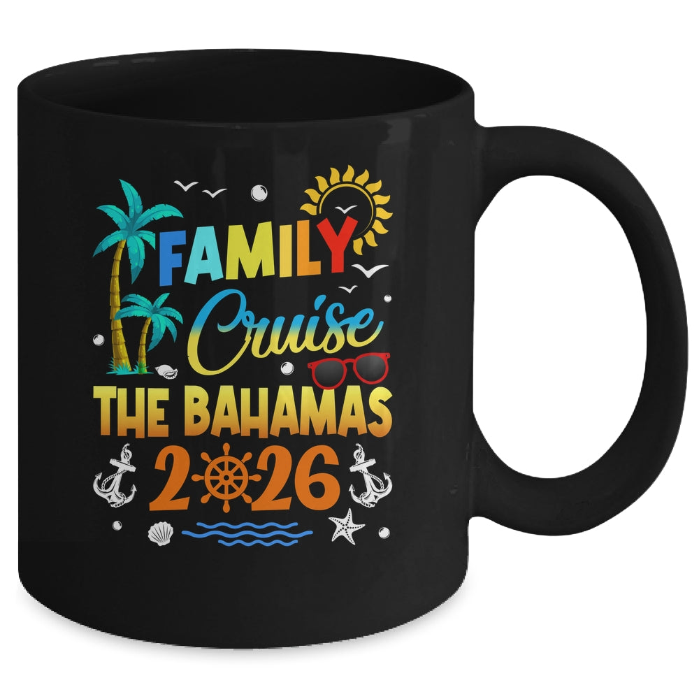 Family Cruise The Bahamas 2026 Summer Matching Vacation Mug | siriusteestore