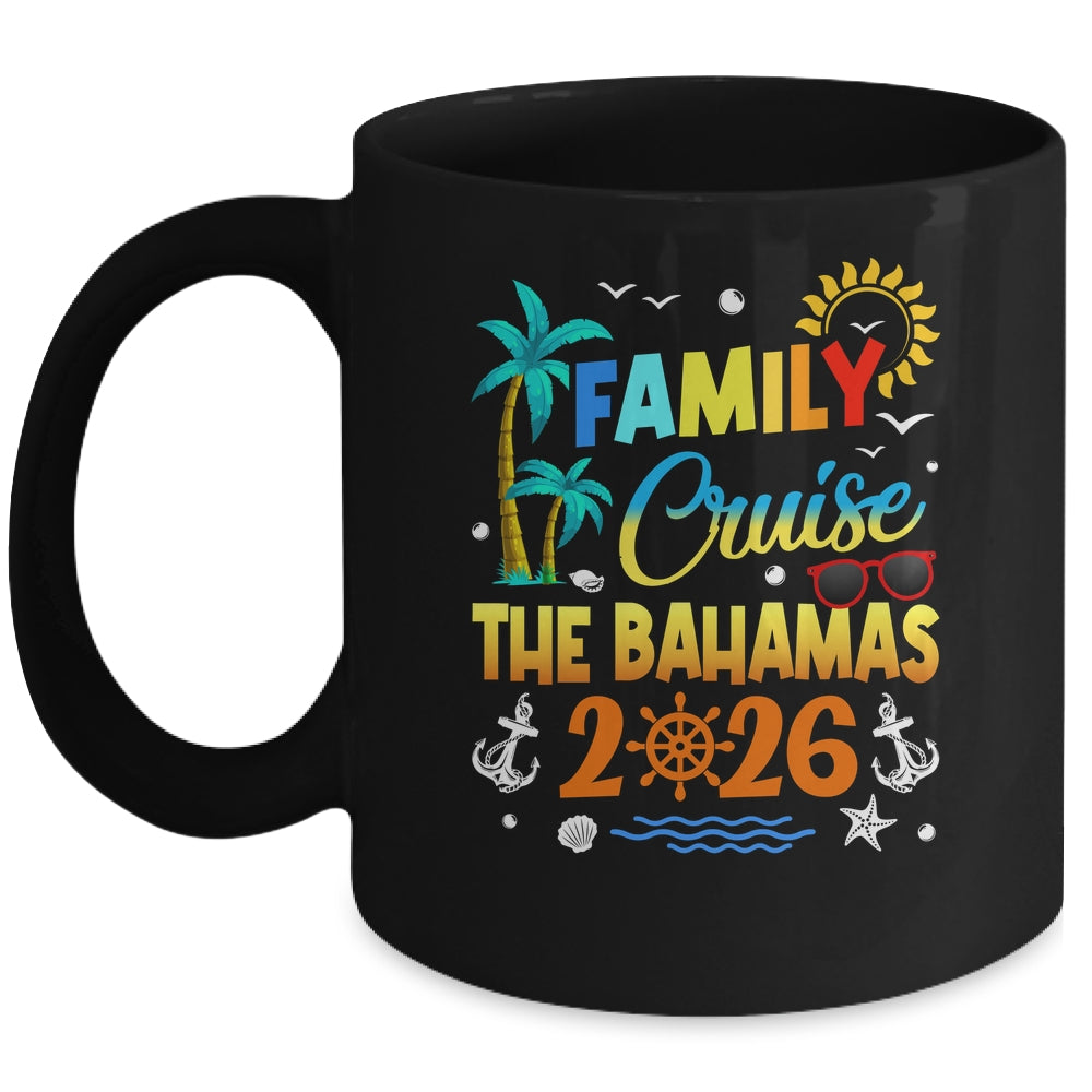 Family Cruise The Bahamas 2026 Summer Matching Vacation Mug | siriusteestore