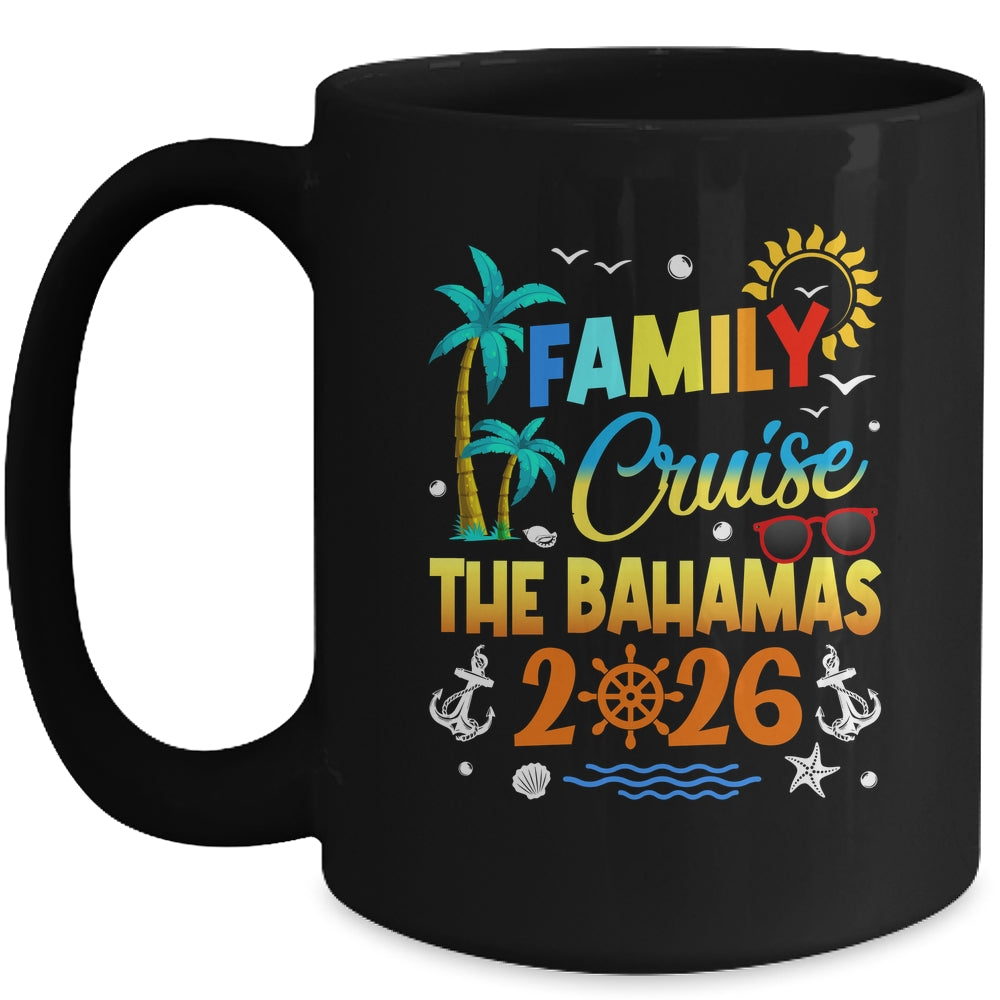 Family Cruise The Bahamas 2026 Summer Matching Vacation Mug | siriusteestore