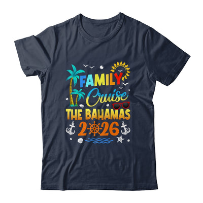 Family Cruise The Bahamas 2026 Summer Matching Vacation Shirt & Tank Top | siriusteestore