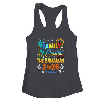 Family Cruise The Bahamas 2026 Summer Matching Vacation Shirt & Tank Top | siriusteestore