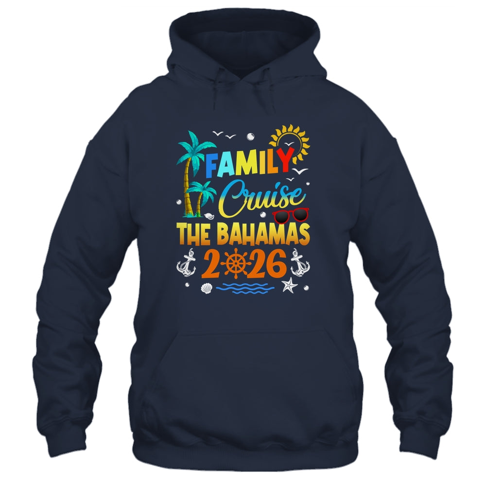 Family Cruise The Bahamas 2026 Summer Matching Vacation Shirt & Tank Top | siriusteestore