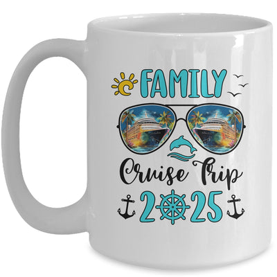 Family Cruise Trip 2025 Vacation Travel Family Cruising Mug | siriusteestore