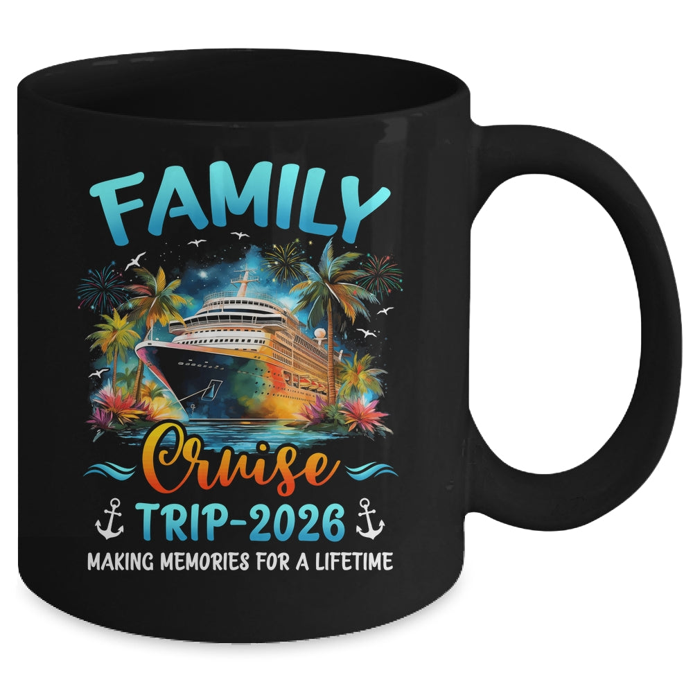 Family Cruise Trip 2026 It's A Funny Matching Vacation Ship Mug | siriusteestore