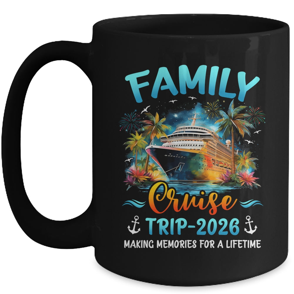 Family Cruise Trip 2026 It's A Funny Matching Vacation Ship Mug | siriusteestore