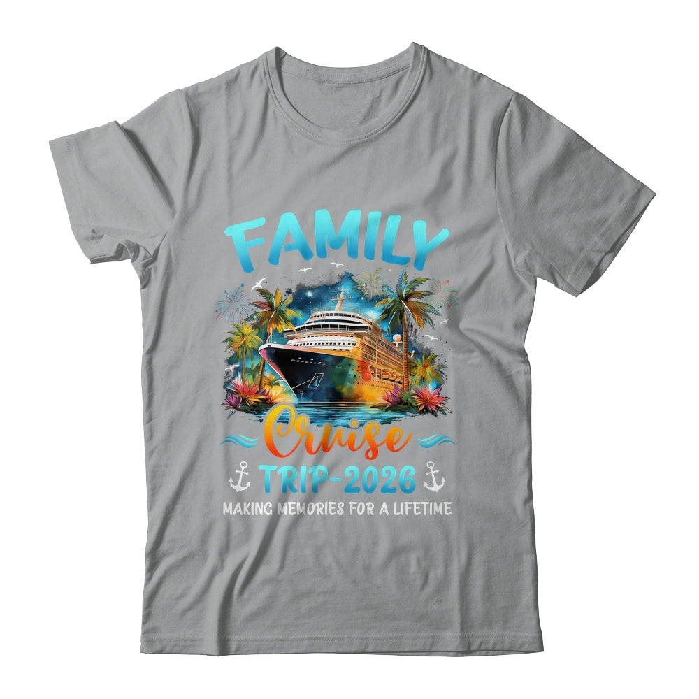 Family Cruise Trip 2026 It's A Funny Matching Vacation Ship Shirt & Tank Top | siriusteestore