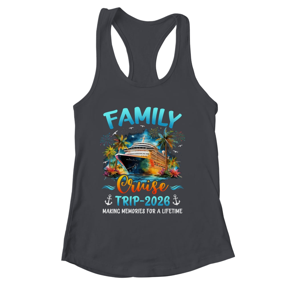 Family Cruise Trip 2026 It's A Funny Matching Vacation Ship Shirt & Tank Top | siriusteestore