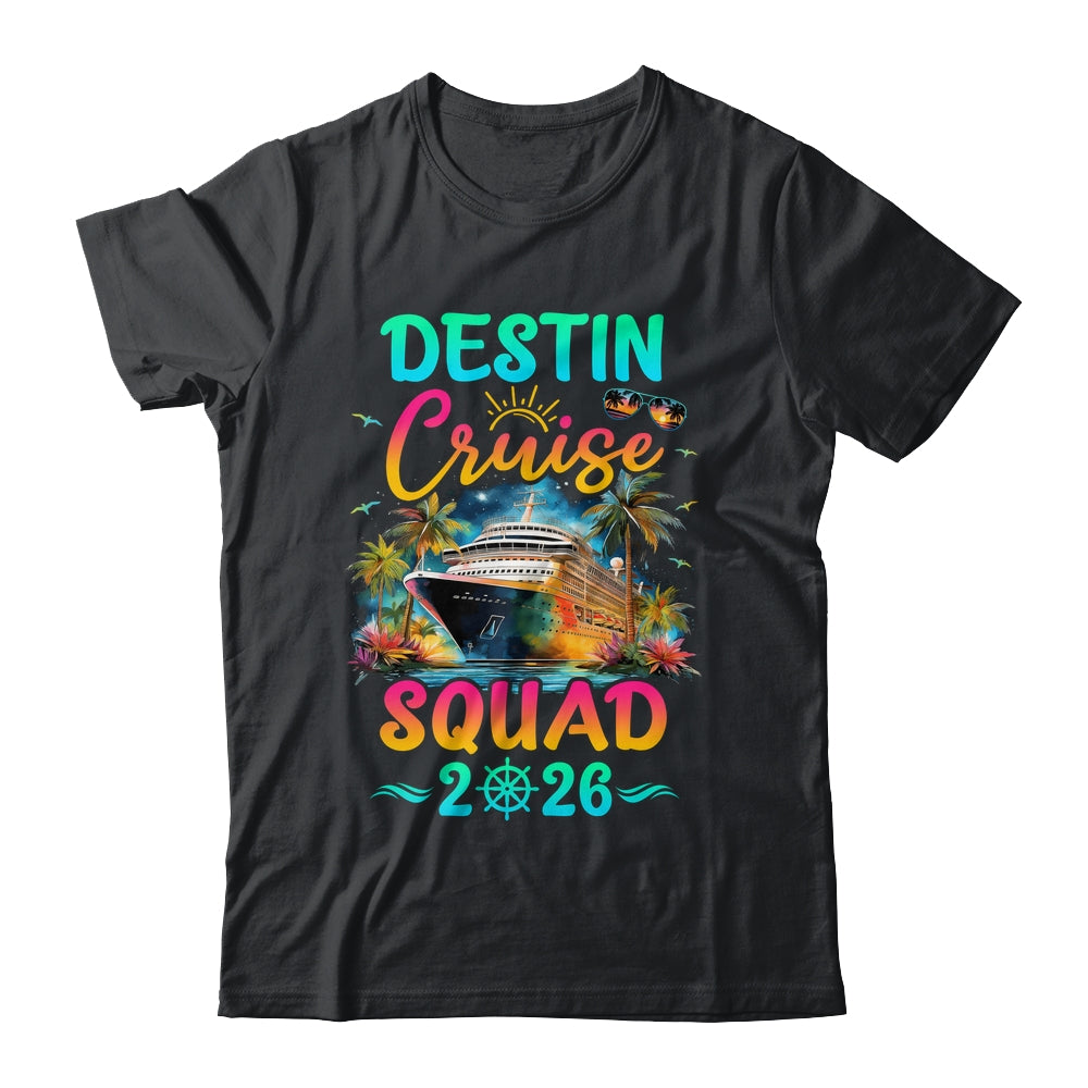 Family Destin Cruise Squad 2026 Summer Vacation Matching Shirt & Tank Top | siriusteestore