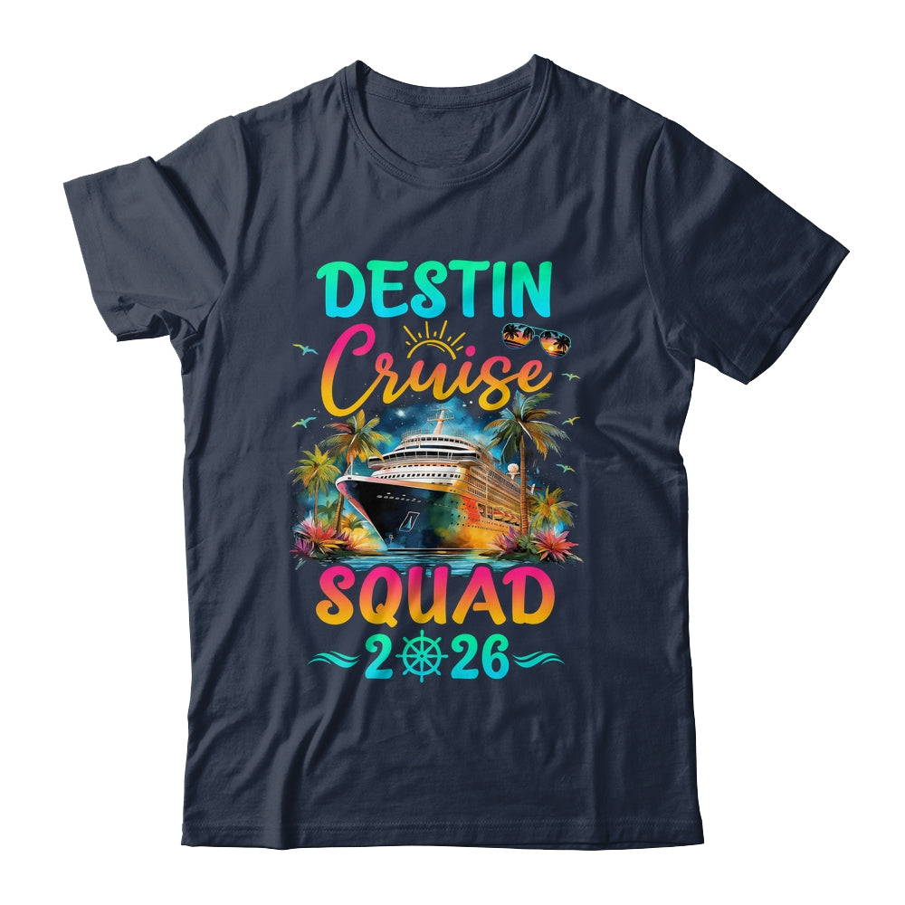 Family Destin Cruise Squad 2026 Summer Vacation Matching Shirt & Tank Top | siriusteestore