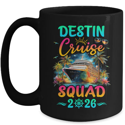 Family Destin Cruise Squad 2026 Summer Vacation Matching Mug | siriusteestore