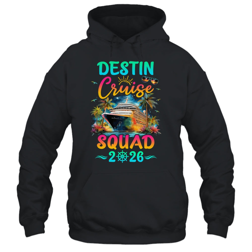 Family Destin Cruise Squad 2026 Summer Vacation Matching Shirt & Tank Top | siriusteestore