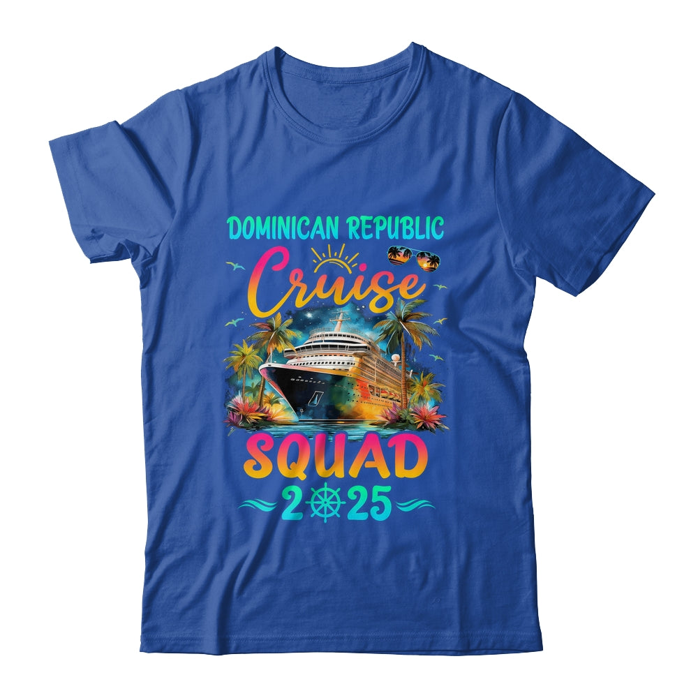 Family Dominican Republic Cruise Squad 2025 Summer Vacation Matching Shirt & Tank Top | siriusteestore