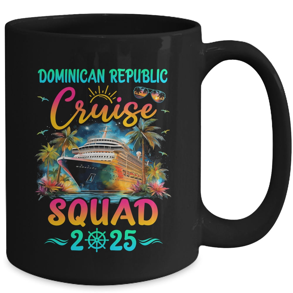 Family Dominican Republic Cruise Squad 2025 Summer Vacation Matching Mug | siriusteestore