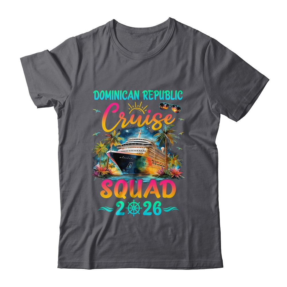 Family Dominican Republic Cruise Squad 2026 Summer Vacation Matching Shirt & Tank Top | siriusteestore