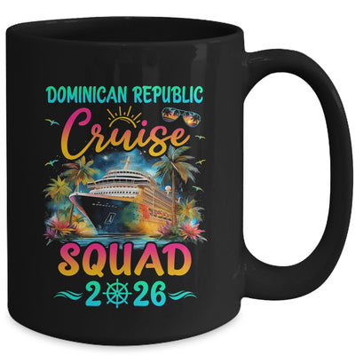 Family Dominican Republic Cruise Squad 2026 Summer Vacation Matching Mug | siriusteestore