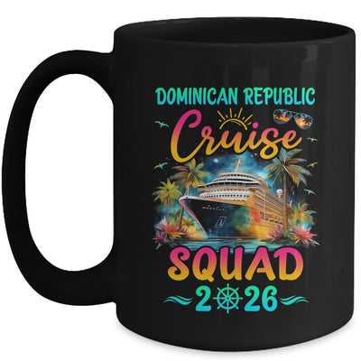 Family Dominican Republic Cruise Squad 2026 Summer Vacation Matching Mug | siriusteestore