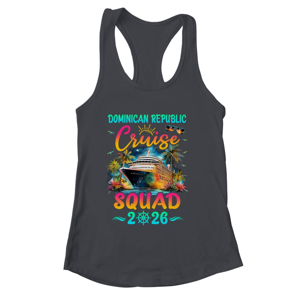 Family Dominican Republic Cruise Squad 2026 Summer Vacation Matching Shirt & Tank Top | siriusteestore