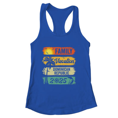 Family Dominican Republic Vacation 2025 Funny Matching Group Family Shirt & Tank Top | siriusteestore