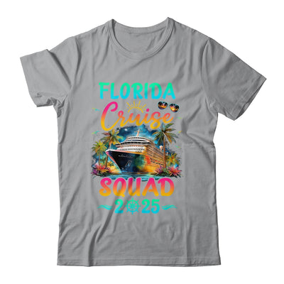 Family Florida Cruise Squad 2025 Summer Vacation Matching Shirt & Tank Top | siriusteestore