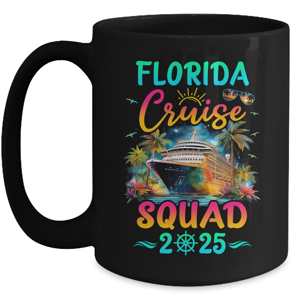 Family Florida Cruise Squad 2025 Summer Vacation Matching Mug | siriusteestore