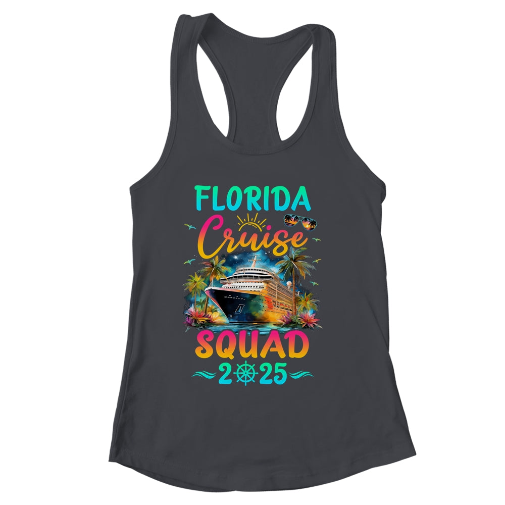 Family Florida Cruise Squad 2025 Summer Vacation Matching Shirt & Tank Top | siriusteestore
