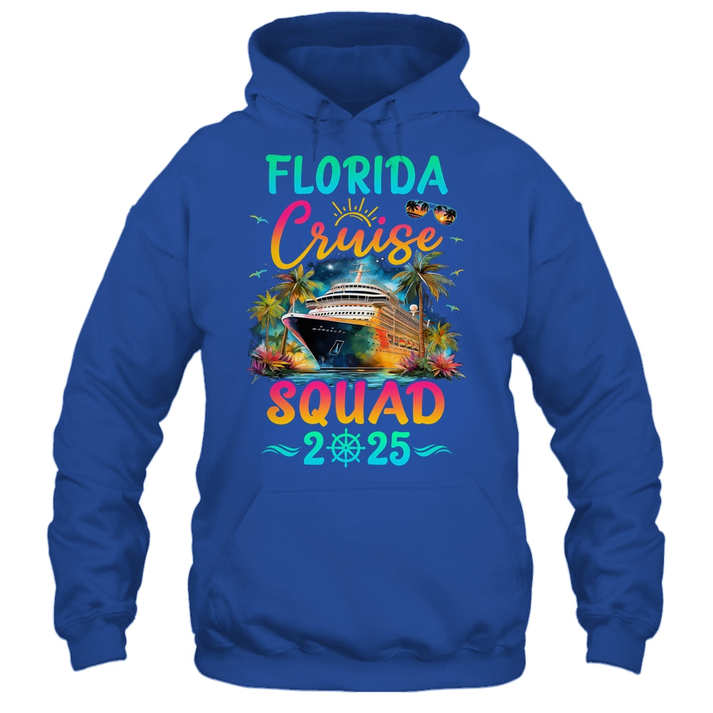 Family Florida Cruise Squad 2025 Summer Vacation Matching Shirt & Tank Top | siriusteestore