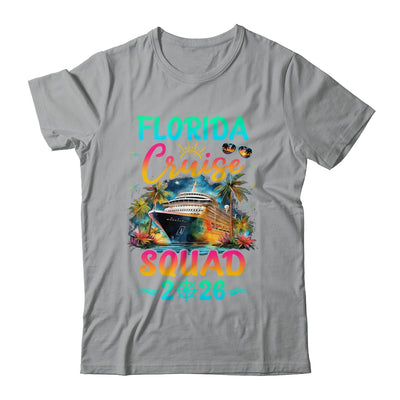 Family Florida Cruise Squad 2026 Summer Vacation Matching Shirt & Tank Top | siriusteestore
