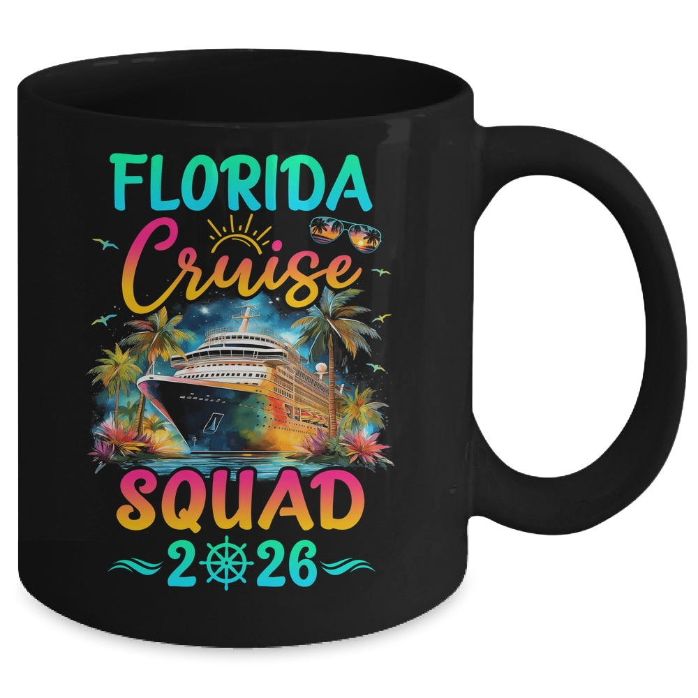 Family Florida Cruise Squad 2026 Summer Vacation Matching Mug | siriusteestore