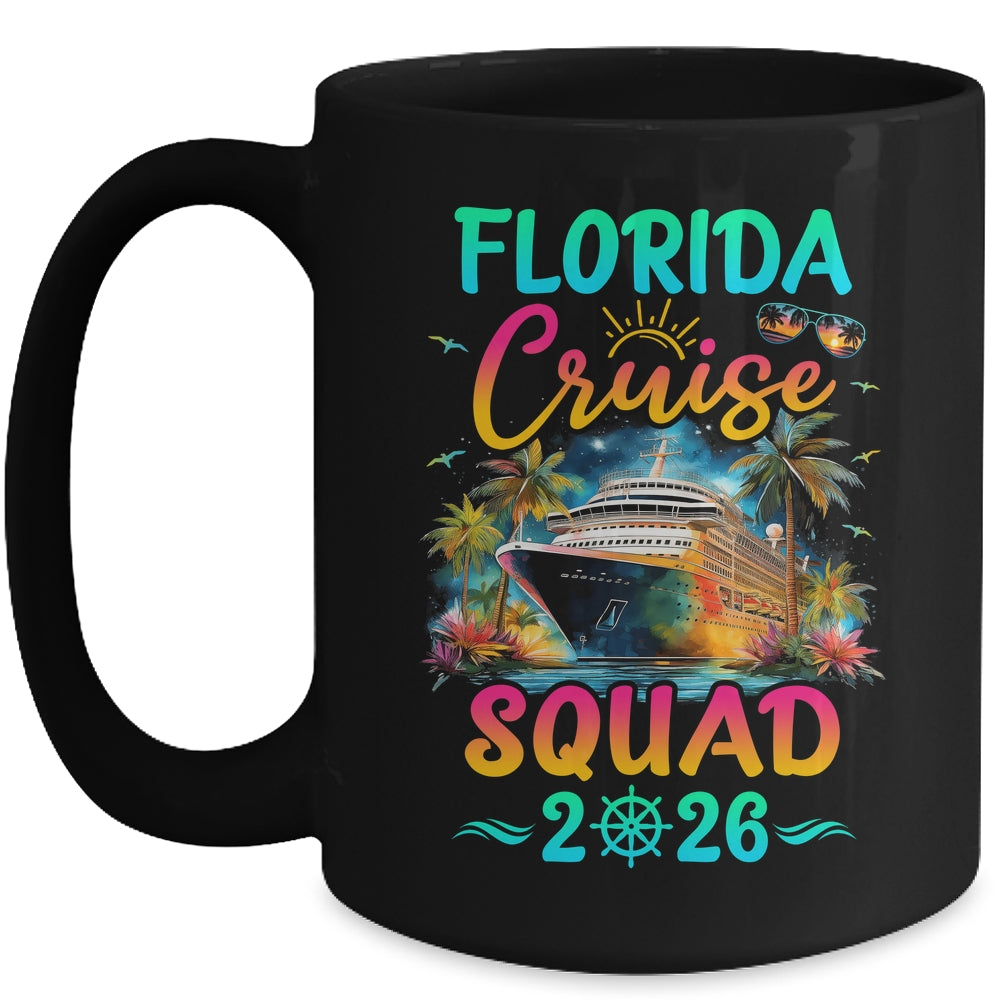 Family Florida Cruise Squad 2026 Summer Vacation Matching Mug | siriusteestore