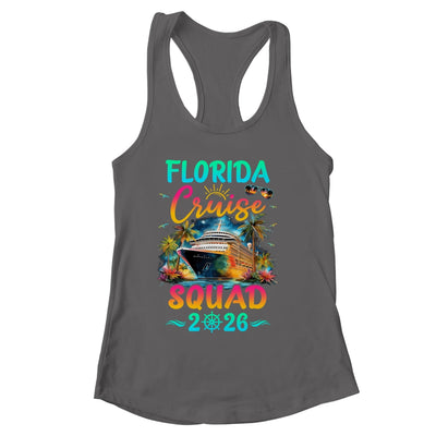 Family Florida Cruise Squad 2026 Summer Vacation Matching Shirt & Tank Top | siriusteestore