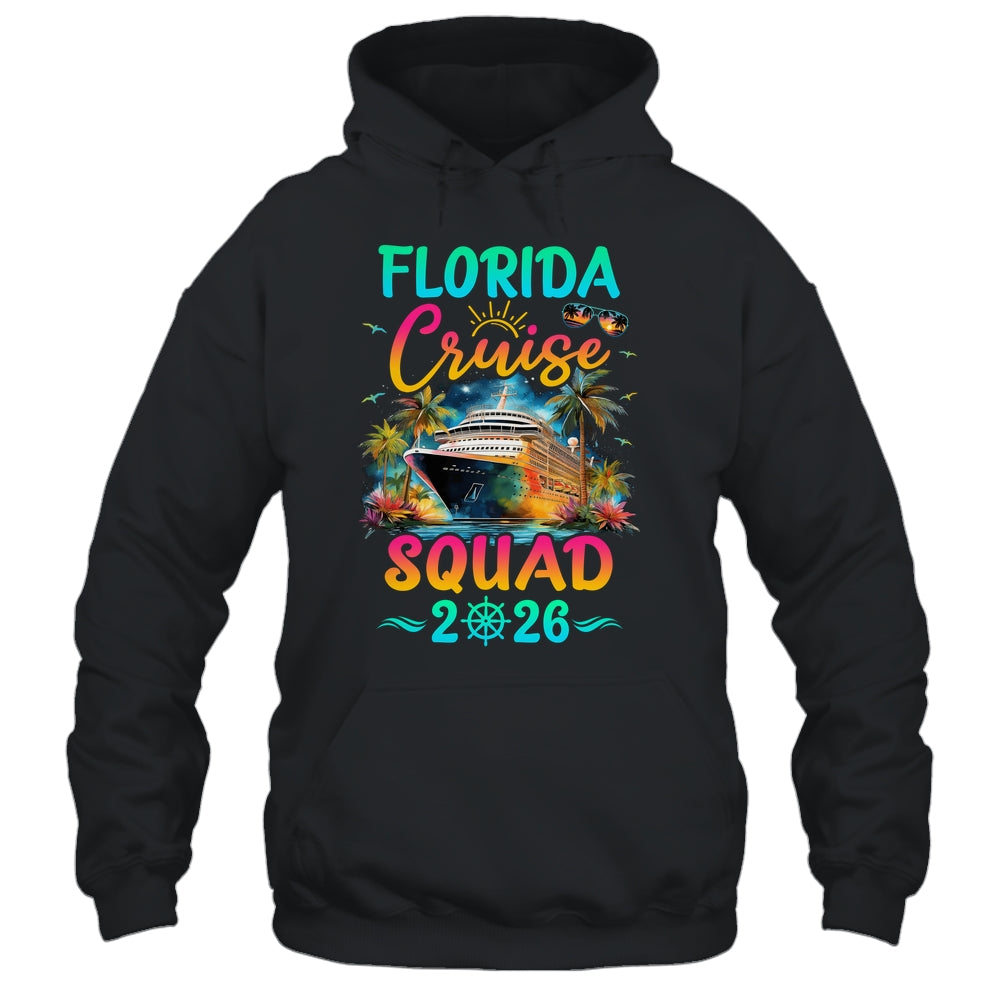 Family Florida Cruise Squad 2026 Summer Vacation Matching Shirt & Tank Top | siriusteestore