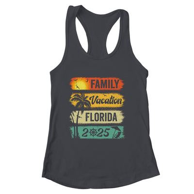 Family Florida Vacation 2025 Funny Matching Group Family Shirt & Tank Top | siriusteestore