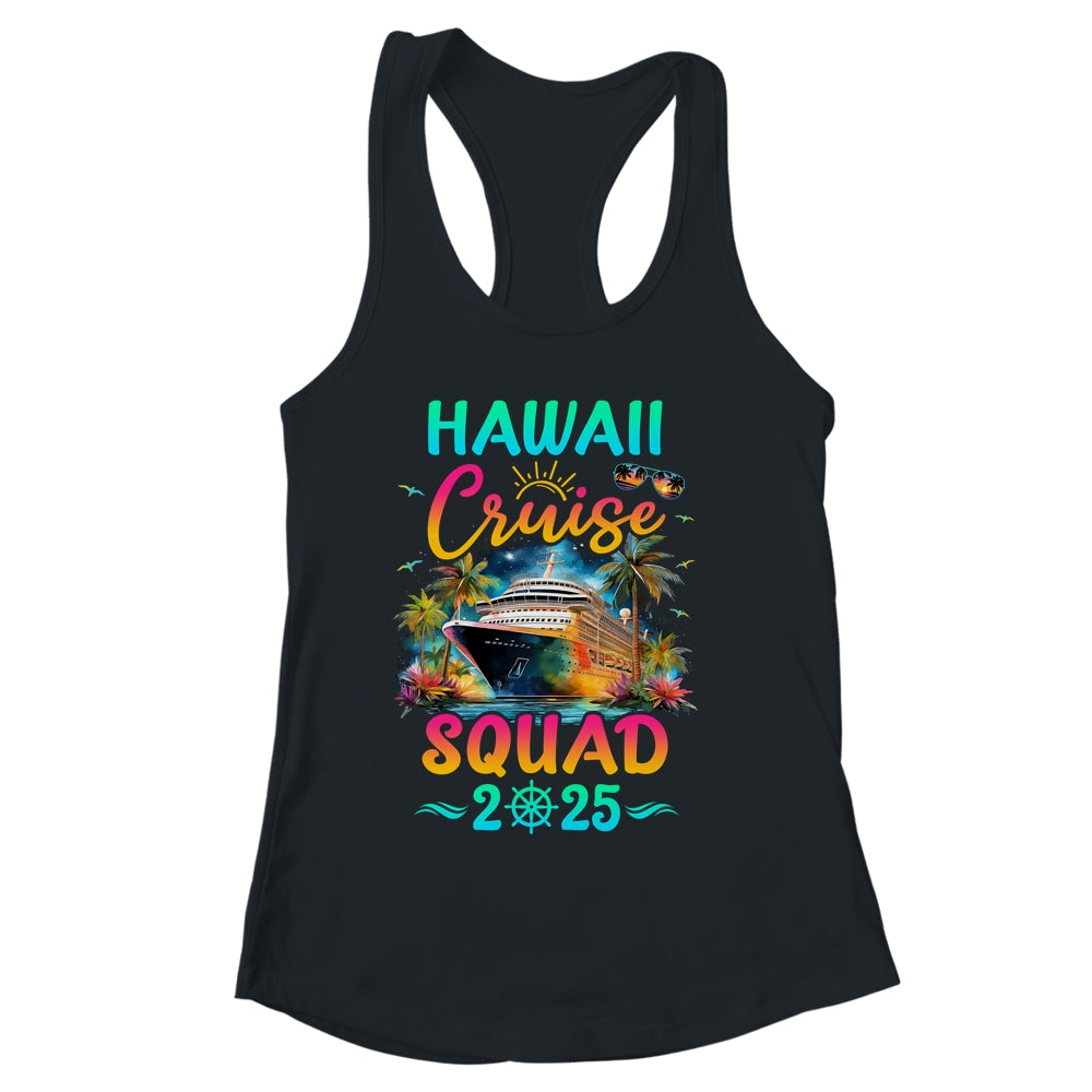 Family Hawaii Cruise Squad 2025 Summer Vacation Matching Shirt & Tank Top | siriusteestore