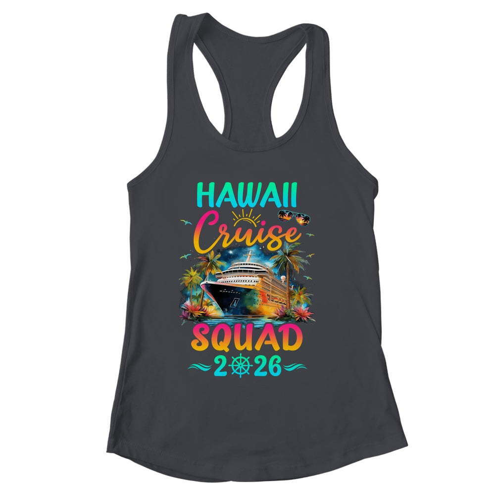 Family Hawaii Cruise Squad 2026 Summer Vacation Matching Shirt & Tank Top | siriusteestore
