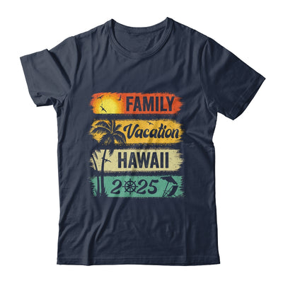 Family Hawaii Vacation 2025 Funny Matching Group Family Shirt & Tank Top | siriusteestore