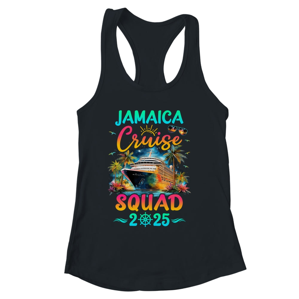 Family Jamaica Cruise Squad 2025 Summer Vacation Matching Shirt & Tank Top | siriusteestore