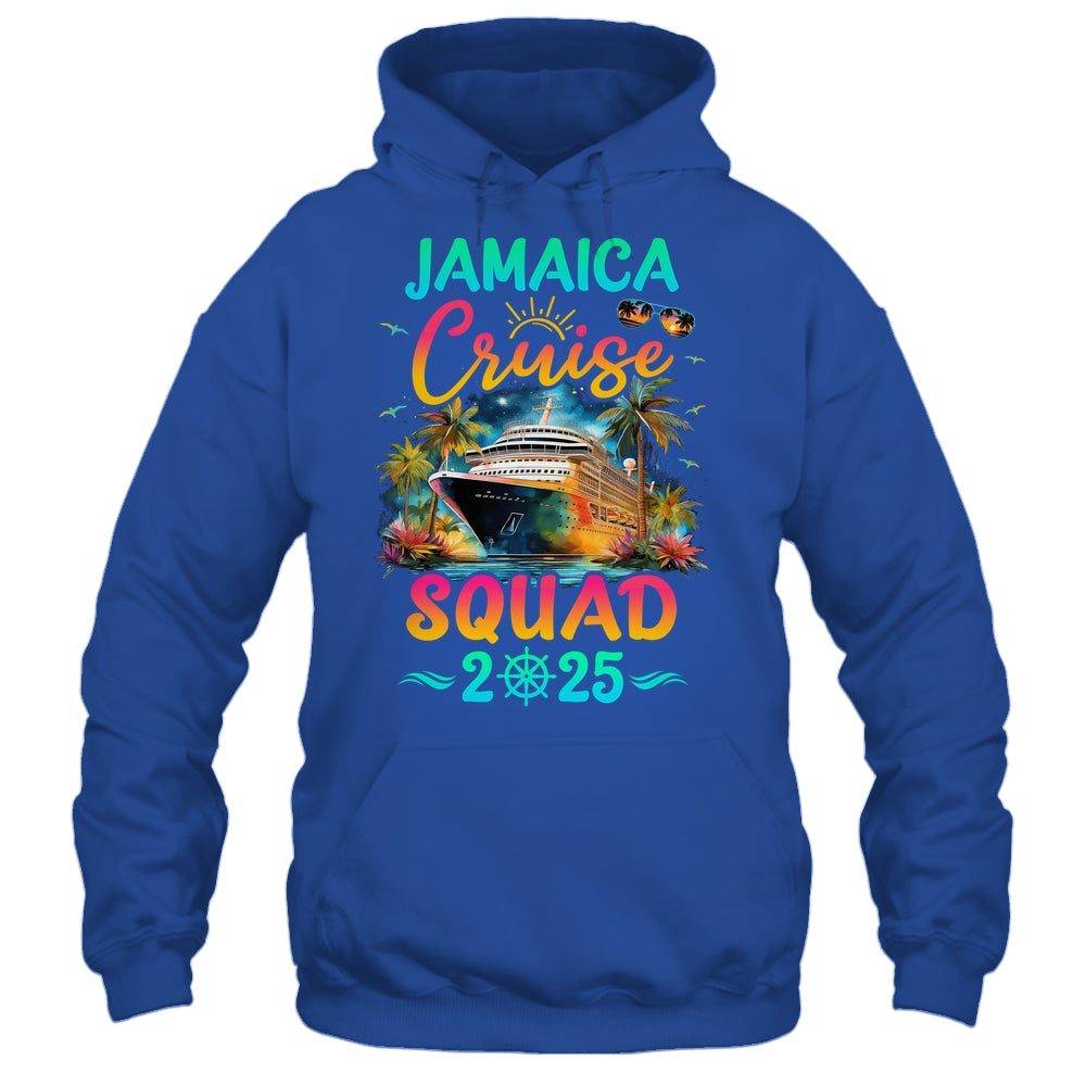Family Jamaica Cruise Squad 2025 Summer Vacation Matching Shirt & Tank Top | siriusteestore