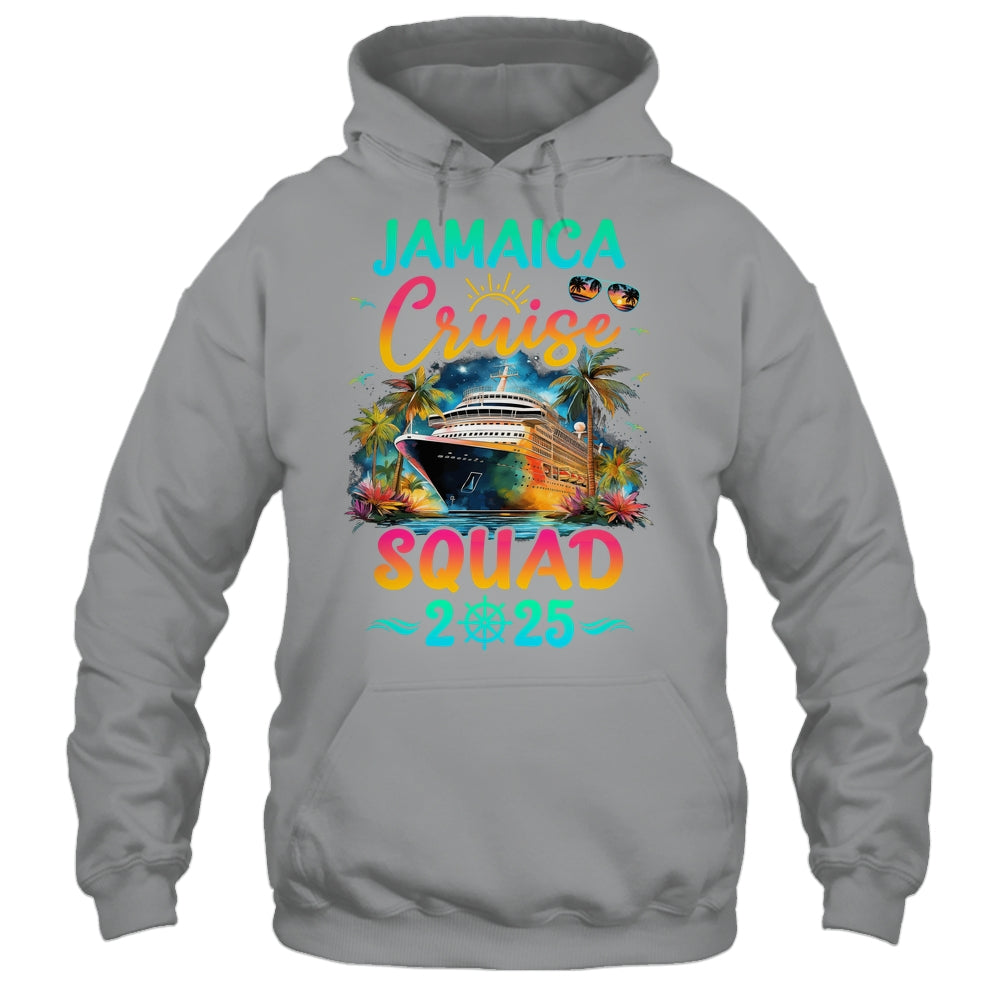 Family Jamaica Cruise Squad 2025 Summer Vacation Matching Shirt & Tank Top | siriusteestore
