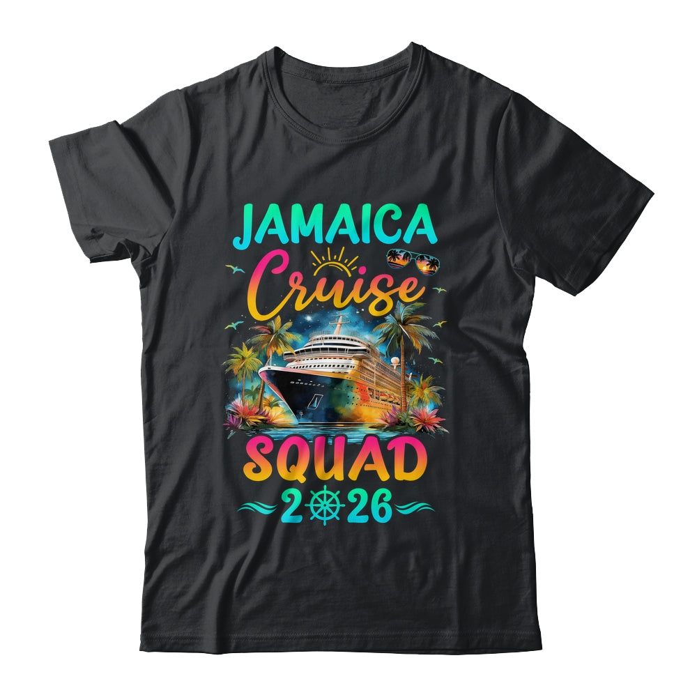 Family Jamaica Cruise Squad 2026 Summer Vacation Matching Shirt & Tank Top | siriusteestore