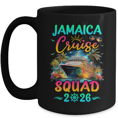Family Jamaica Cruise Squad 2026 Summer Vacation Matching Mug | siriusteestore