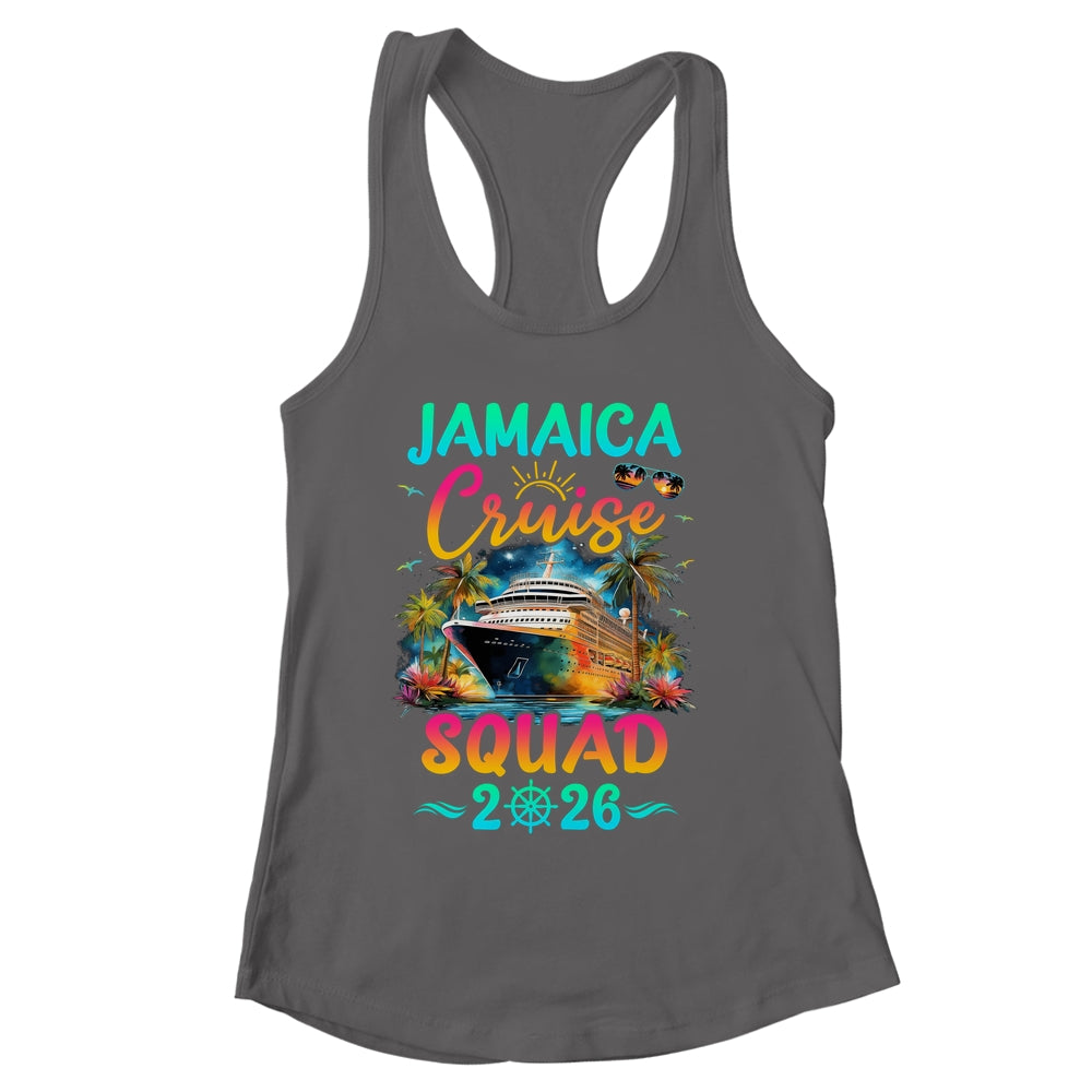 Family Jamaica Cruise Squad 2026 Summer Vacation Matching Shirt & Tank Top | siriusteestore
