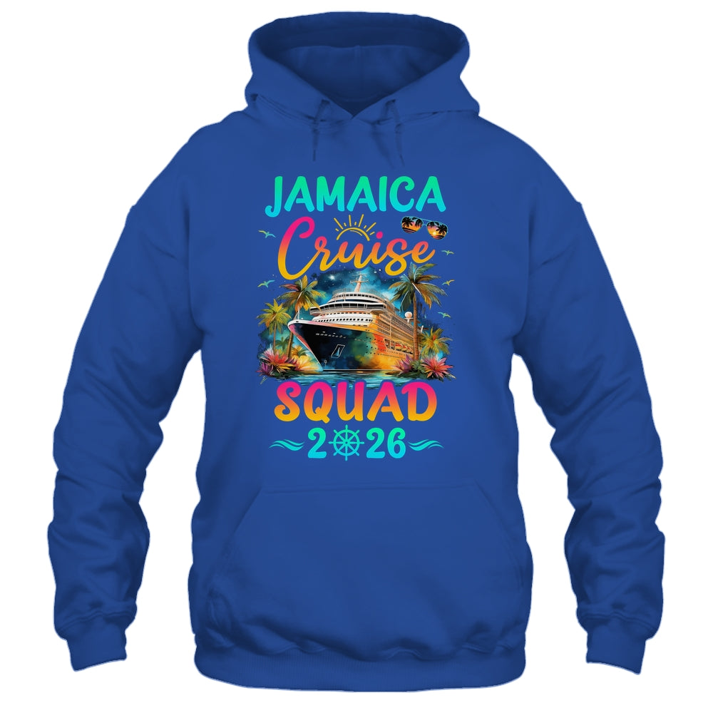 Family Jamaica Cruise Squad 2026 Summer Vacation Matching Shirt & Tank Top | siriusteestore
