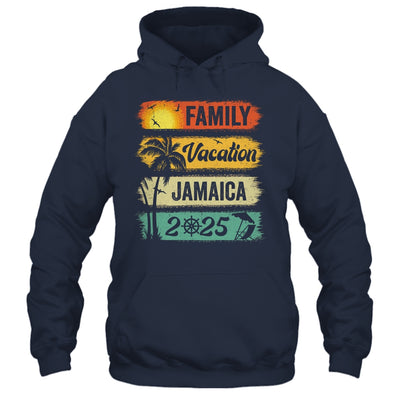 Family Jamaica Vacation 2025 Funny Matching Group Family Shirt & Tank Top | siriusteestore