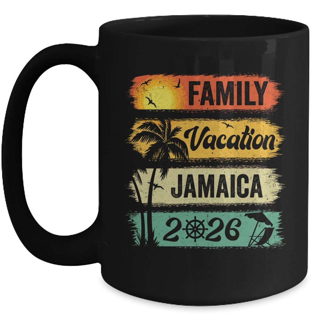 Family Jamaica Vacation 2026 Funny Matching Group Family Mug | siriusteestore