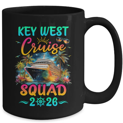 Family Key West Cruise Squad 2026 Summer Vacation Matching Mug | siriusteestore
